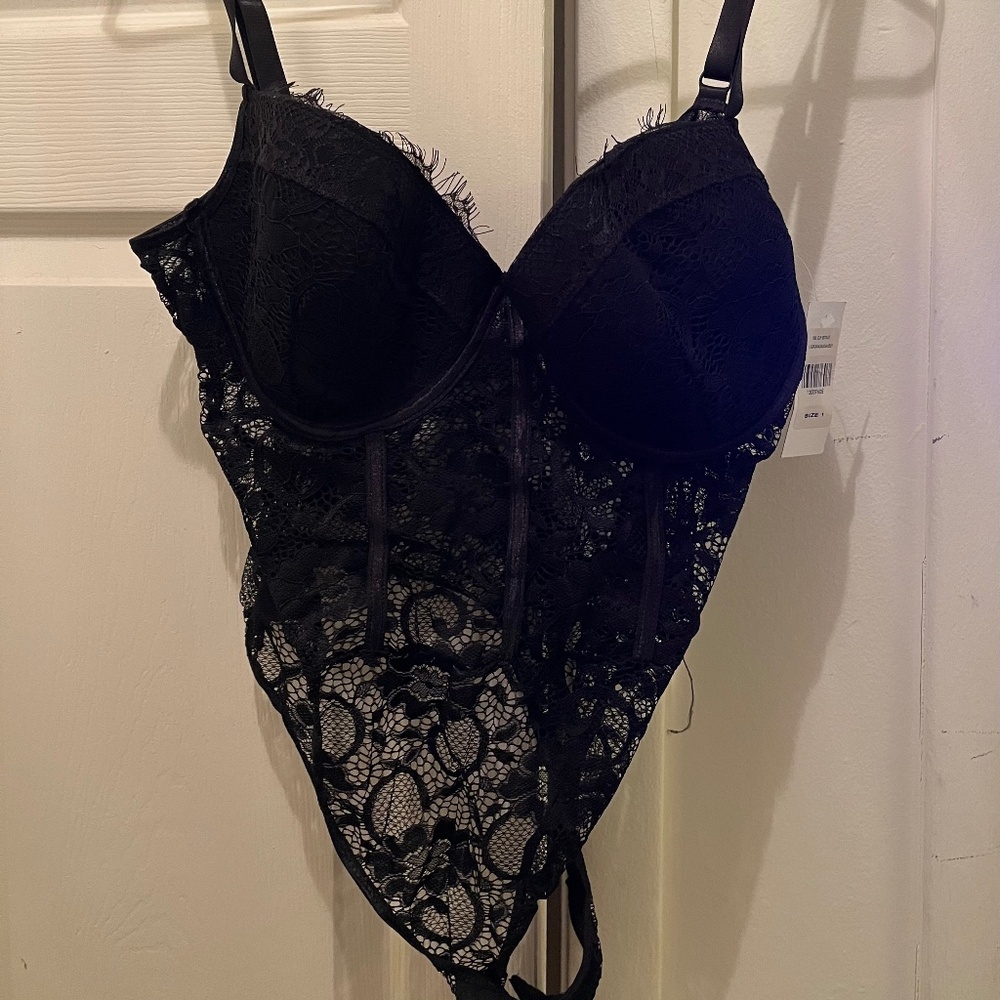 Black lingerie